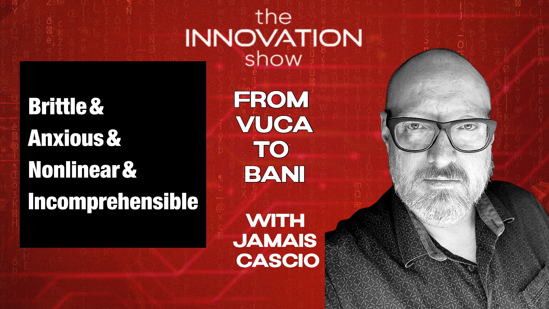 From VUCA to BANI, The BANI Framework - Jamais Cascio - The Innovation Show