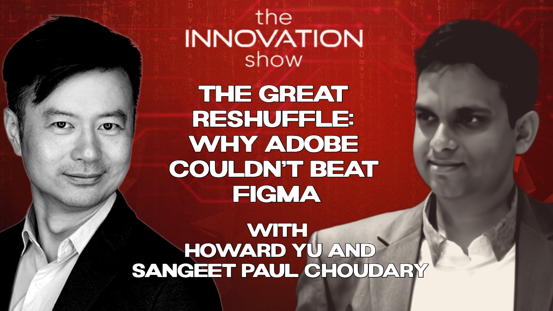 Image of Howard YU and Sangeet Paul Choudary