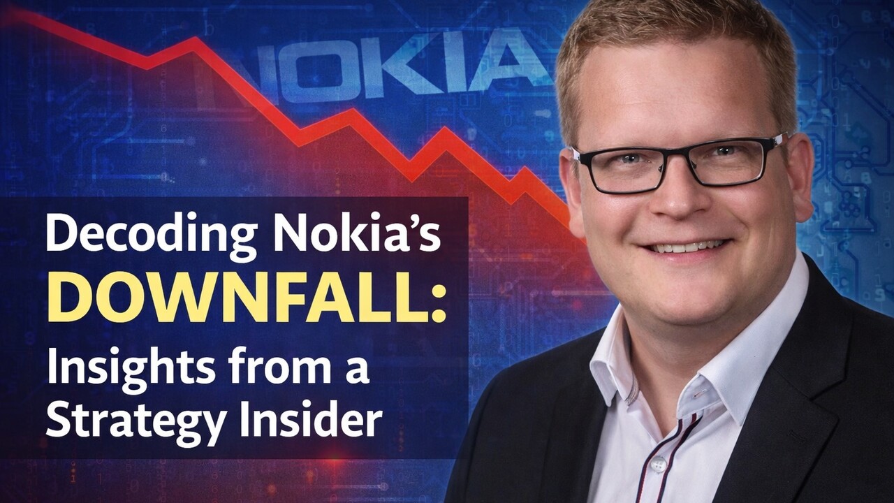 Nokia iPhone strategy failure analysis ecosystem disruption with Timo Partenen