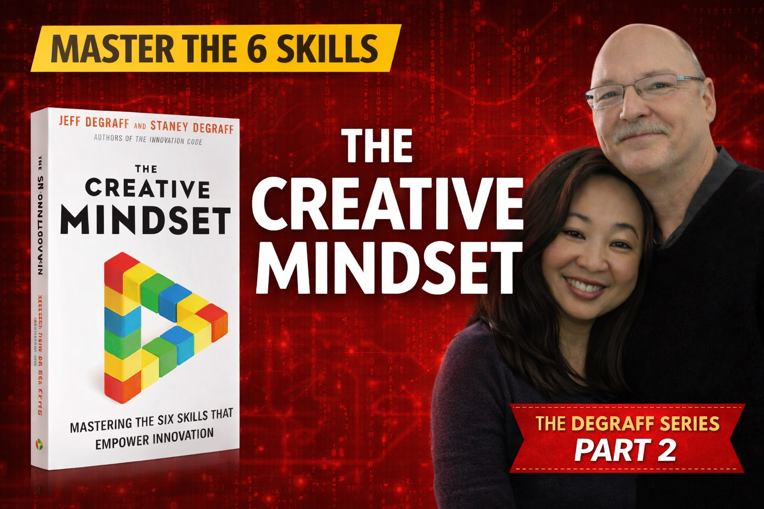 Jeff and Staney DeGraff on the creative mindset and the CREATE method on The Innovation Show