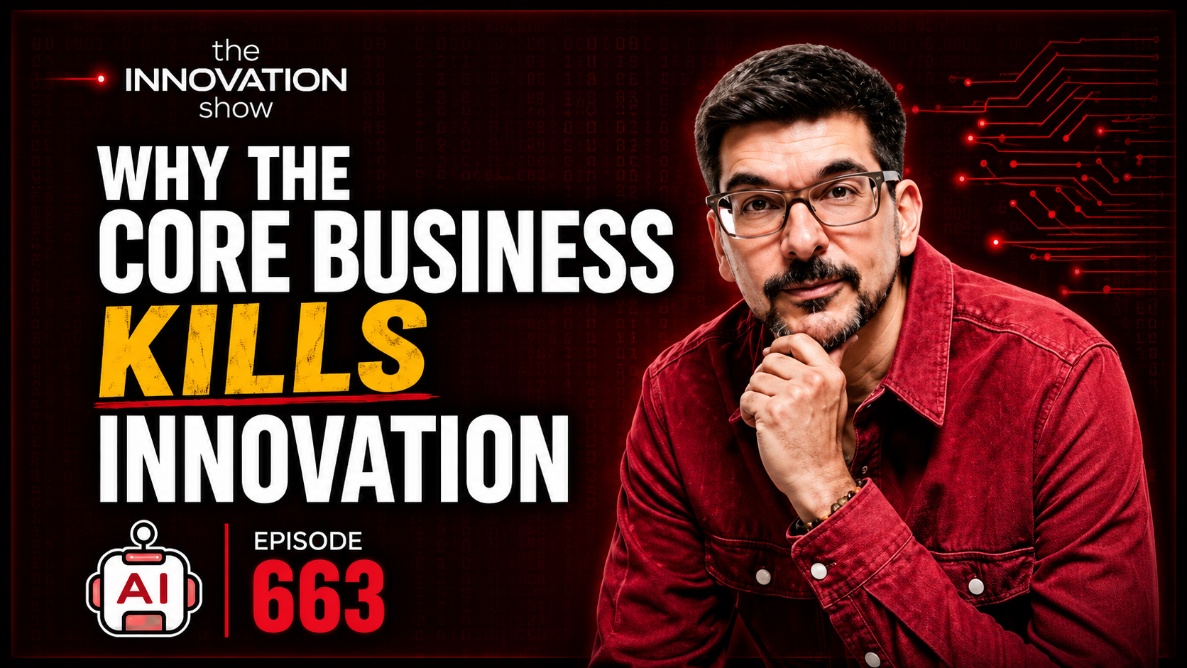 Alex Osterwalder explains the business model portfolio and explore vs exploit governance on The Innovation Show with Aidan McCullen.