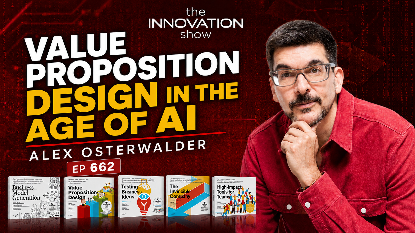 Alexander Osterwalder explains value proposition design in the age of AI on The Innovation Show with Aidan McCullen.